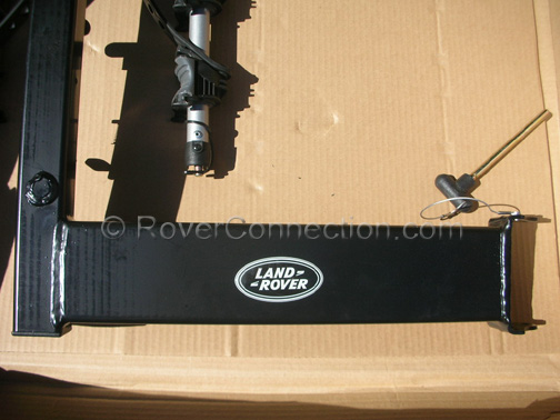 Land rover swing away shop bike rack